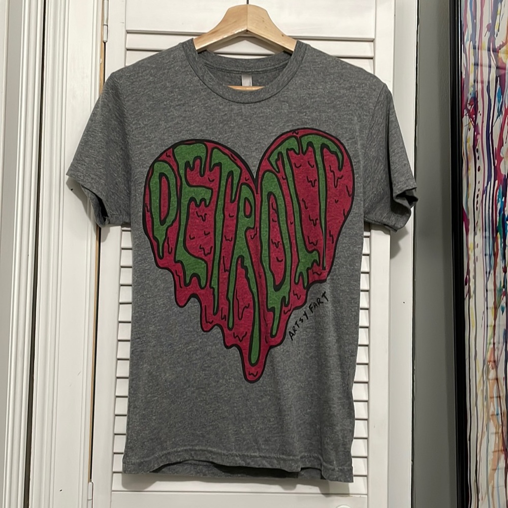 Artsy Fart Detroit Heart Tee
